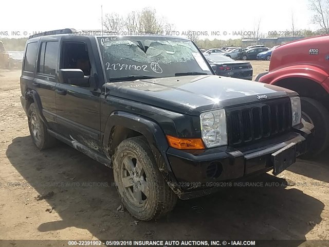 1J8HG48K26C244096 - 2006 JEEP COMMANDER 黑色 照片 1