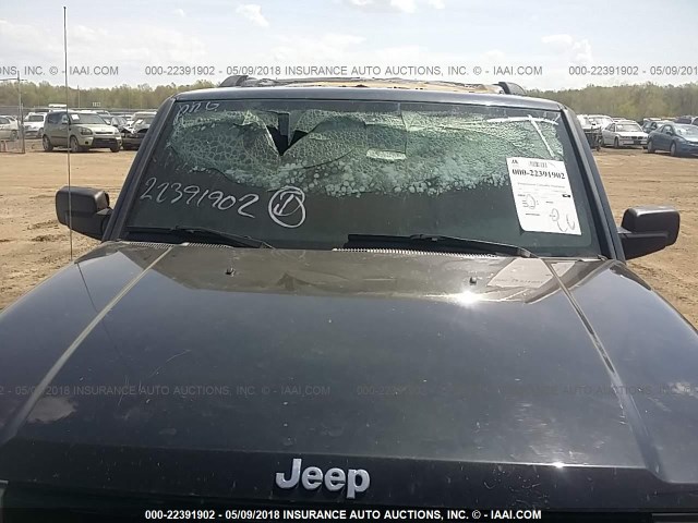 1J8HG48K26C244096 - 2006 JEEP COMMANDER 黑色 照片 6