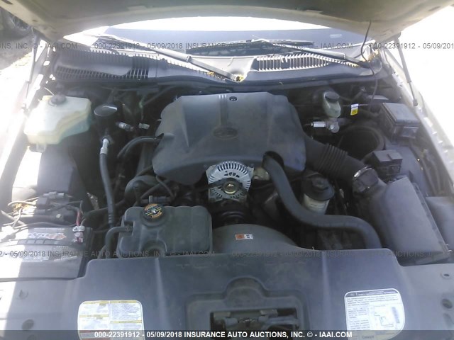 1LNHM81W9YY884702 - 2000 LINCOLN TOWN CAR EXECUTIVE GOLD photo 10