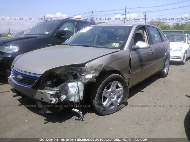 1G1ZT68N67F129359 - 2007 CHEVROLET MALIBU MAXX LT GOLD photo 2