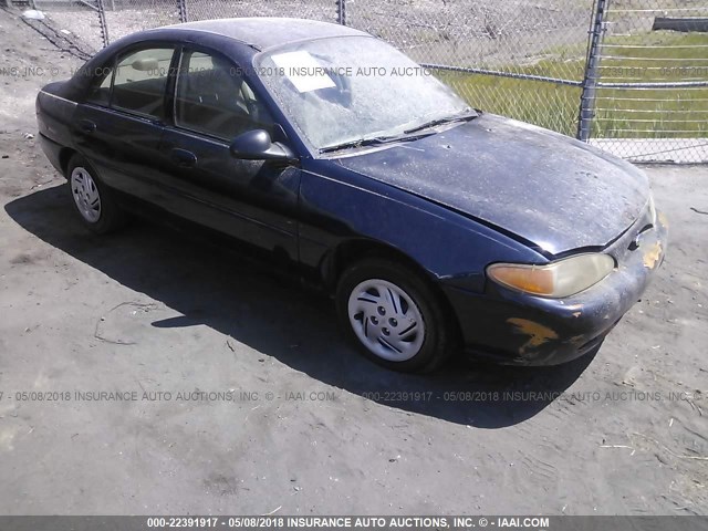 3FAFP13PX1R164948 - 2001 FORD ESCORT BLUE photo 1