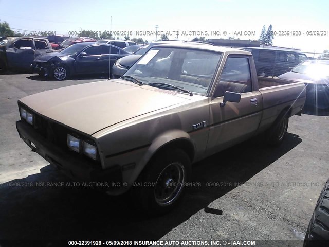 JB7FP24D0FP202707 - 1985 DODGE D50 CUSTOM BROWN photo 2