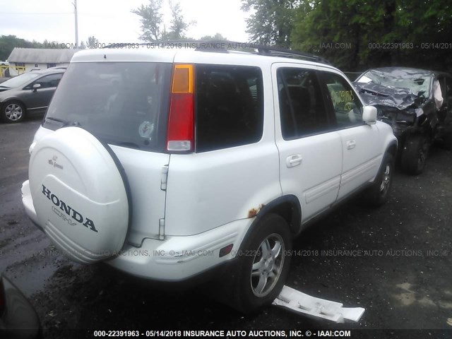 JHLRD1873YS017638 - 2000 HONDA CR-V SE/EX WHITE photo 4