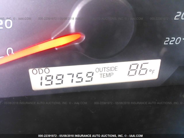 4T1BE46K78U211528 - 2008 TOYOTA CAMRY CE/LE/XLE/SE BLACK photo 7