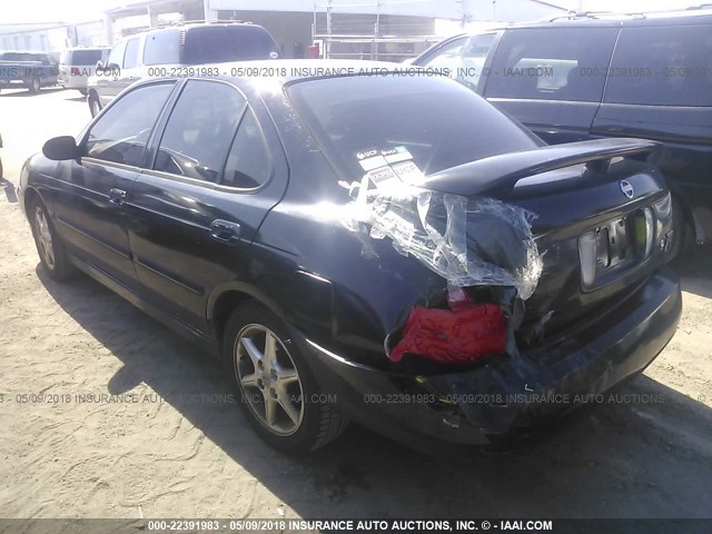 3N1AB51DX2L712165 - 2002 NISSAN SENTRA SE-R SPEC V BLACK photo 6