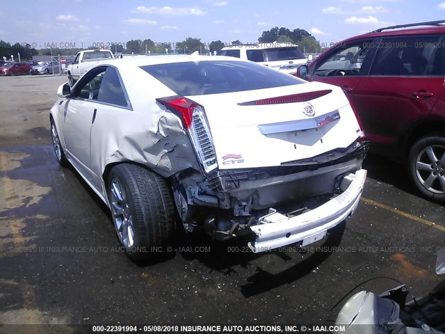 1G6DP1E36C0105932 - 2012 CADILLAC CTS PREMIUM COLLECTION WHITE photo 6