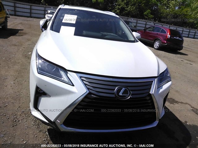 JTJBZMCA8H2026823 - 2017 LEXUS RX 350/BASE/F SPORT WHITE photo 6