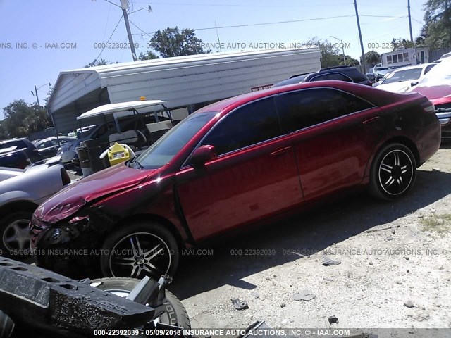 4T1BF3EK2AU086713 - 2010 TOYOTA CAMRY SE/LE/XLE RED photo 2