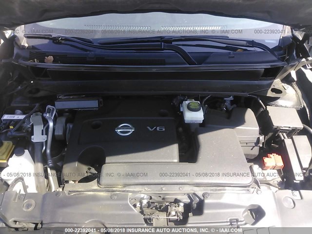 5N1AR2MNXEC696508 - 2014 NISSAN PATHFINDER S/SV/SL/PLATINUM 黑色 照片 10