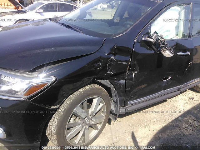 5N1AR2MNXEC696508 - 2014 NISSAN PATHFINDER S/SV/SL/PLATINUM 黑色 照片 6
