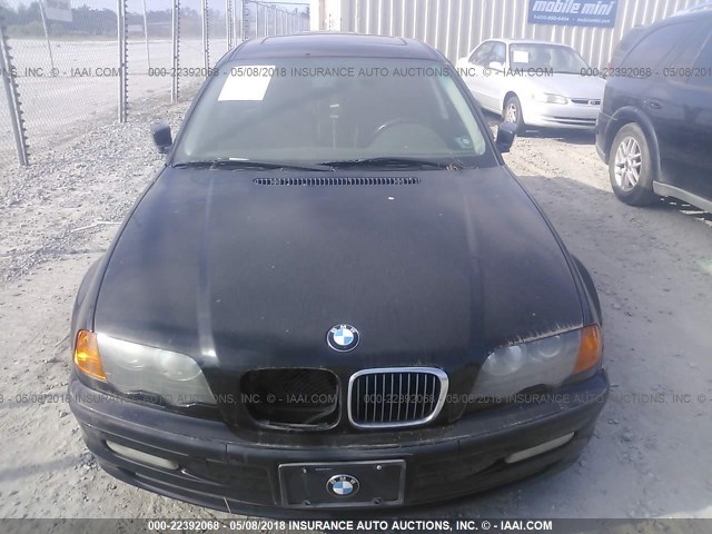 WBAAV33461FU98030 - 2001 BMW 325 I BLACK photo 6