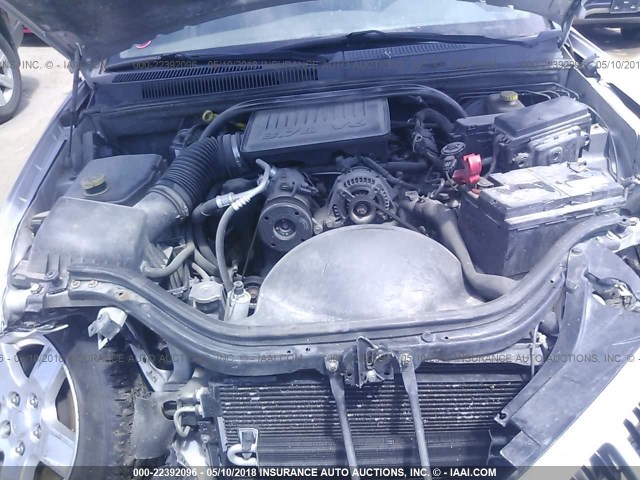 1J4GR48K05C500807 - 2005 JEEP GRAND CHEROKEE LAREDO/COLUMBIA/FREEDOM 银色 照片 10