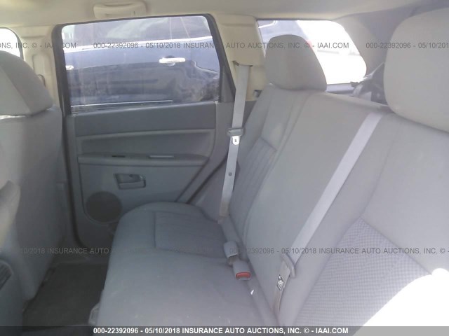 1J4GR48K05C500807 - 2005 JEEP GRAND CHEROKEE LAREDO/COLUMBIA/FREEDOM 银色 照片 8