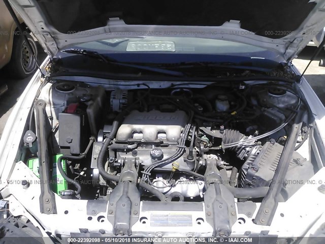 1G2WK52J73F181126 - 2003 PONTIAC GRAND PRIX SE 白色 照片 10