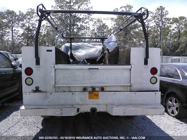 1FDWF37P66ED11100 - 2006 FORD F350 SUPER DUTY WHITE photo 8