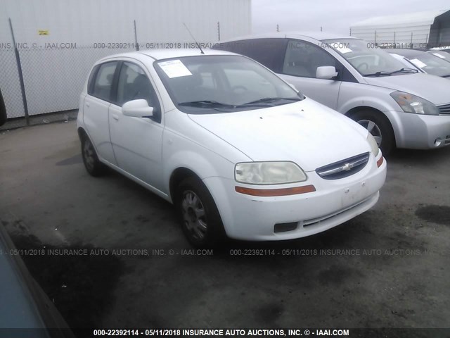 KL1TD66648B264166 - 2008 CHEVROLET AVEO LS 白色 照片 1