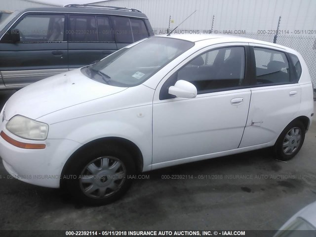 KL1TD66648B264166 - 2008 CHEVROLET AVEO LS 白色 照片 6