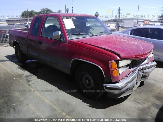 2GTEC19K2R1559025 - 1994 GMC SIERRA C1500 RED photo 1