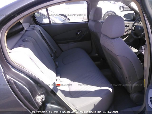 1G1ZT51816F167109 - 2006 CHEVROLET MALIBU LT GRAY photo 8