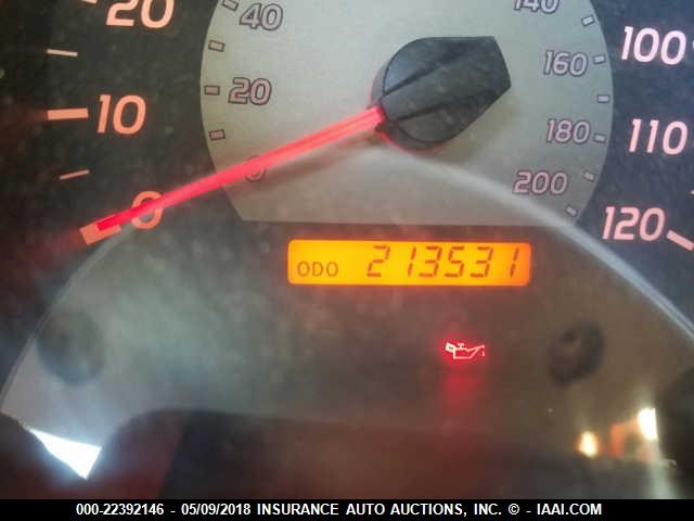 3TMLU42N35M001360 - 2005 TOYOTA TACOMA DOUBLE CAB შავი ფოტო 7