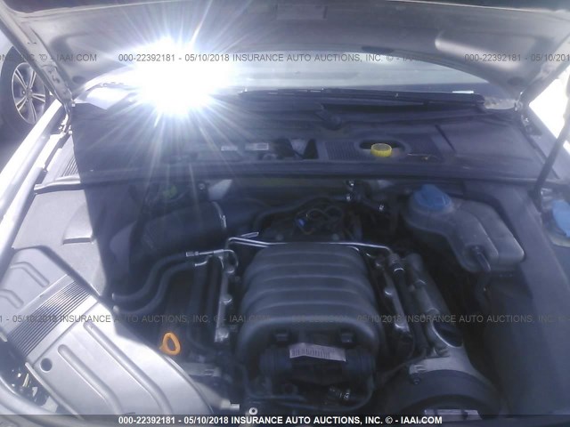 WAULT68E22A262717 - 2002 AUDI A4 3.0 QUATTRO GRAY photo 10