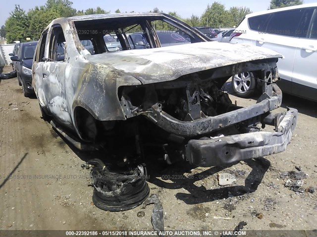 1A8HX58N48F107274 - 2008 CHRYSLER ASPEN LIMITED Marron photo 1