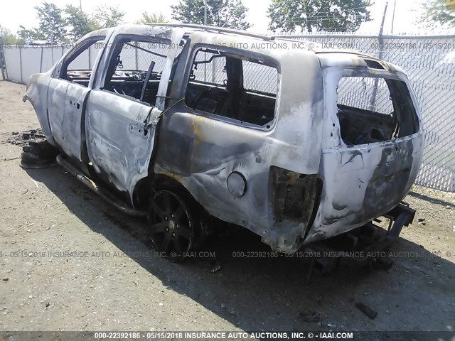 1A8HX58N48F107274 - 2008 CHRYSLER ASPEN LIMITED Marron photo 3