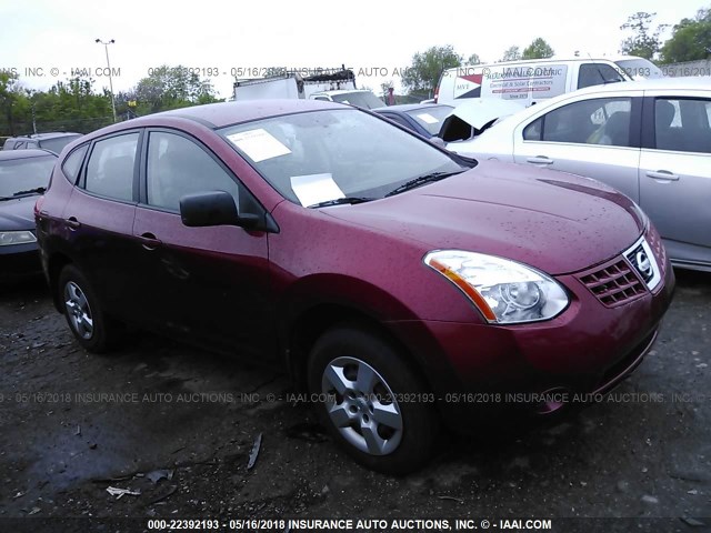 JN8AS58V09W178470 - 2009 NISSAN ROGUE S/SL RED photo 1