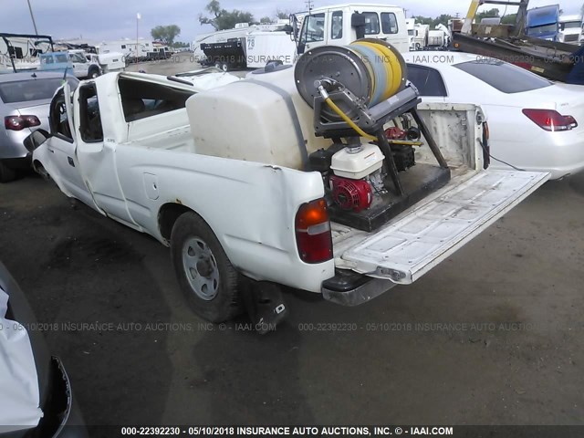 4TAWN72N0WZ001999 - 1998 TOYOTA TACOMA XTRACAB WHITE photo 3