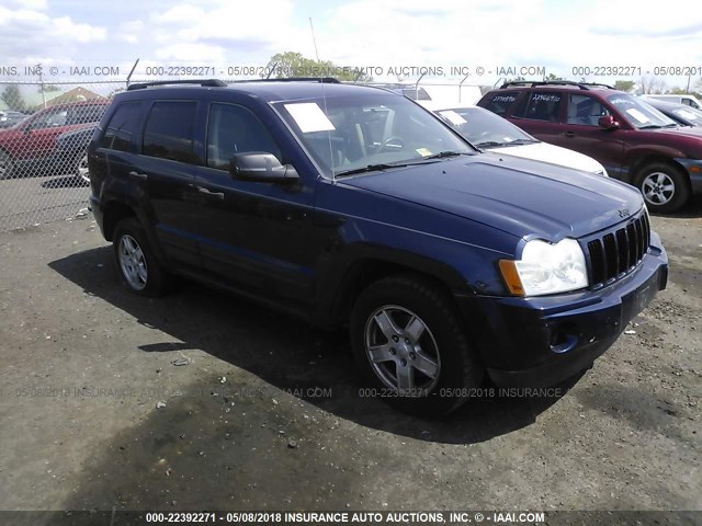 1J4GR48K76C249334 - 2006 JEEP GRAND CHEROKEE LAREDO/COLUMBIA/FREEDOM 蓝色 照片 1