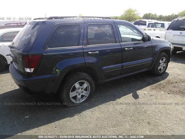 1J4GR48K76C249334 - 2006 JEEP GRAND CHEROKEE LAREDO/COLUMBIA/FREEDOM 蓝色 照片 4