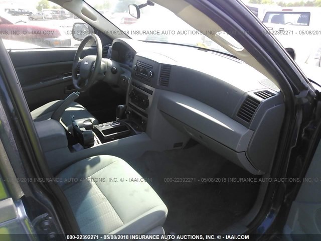 1J4GR48K76C249334 - 2006 JEEP GRAND CHEROKEE LAREDO/COLUMBIA/FREEDOM 蓝色 照片 5