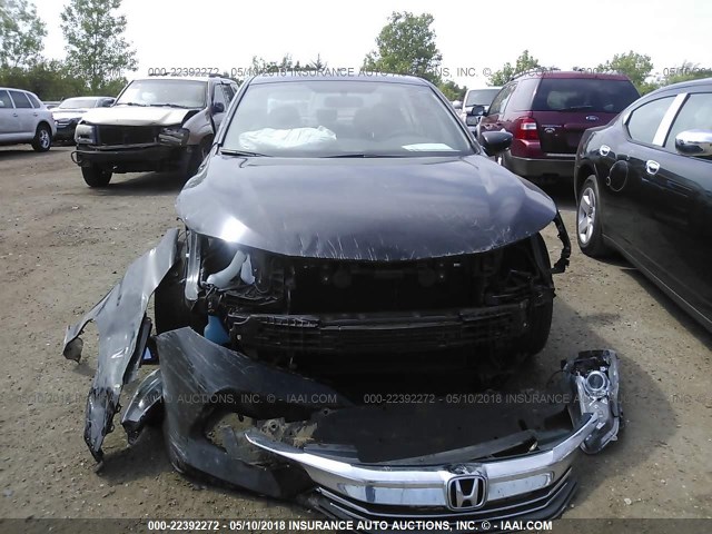 1HGCR2F53GA227349 - 2016 HONDA ACCORD SPORT BLACK photo 6