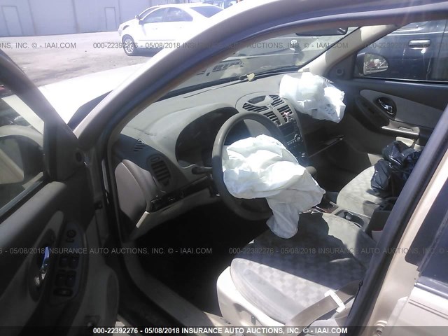 1G1ZT52895F262479 - 2005 CHEVROLET MALIBU LS BROWN photo 5