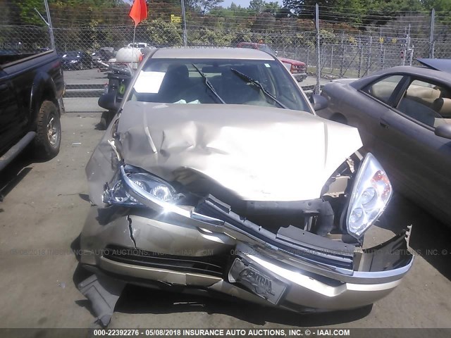 1G1ZT52895F262479 - 2005 CHEVROLET MALIBU LS BROWN photo 6