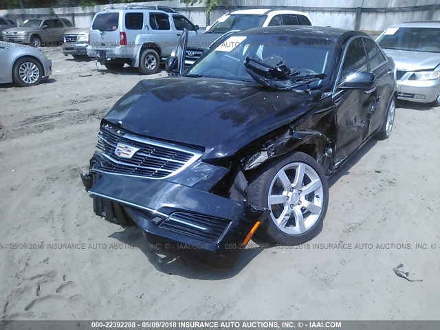 1G6AA5RA4G0115305 - 2016 CADILLAC ATS BLACK photo 6