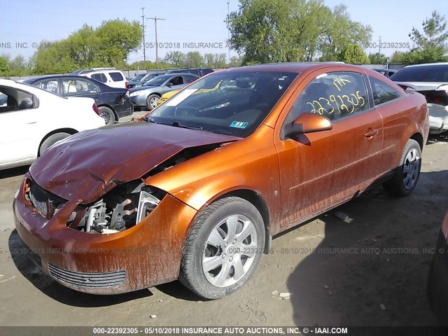 1G2AL15F077156138 - 2007 PONTIAC G5 ORANGE photo 2