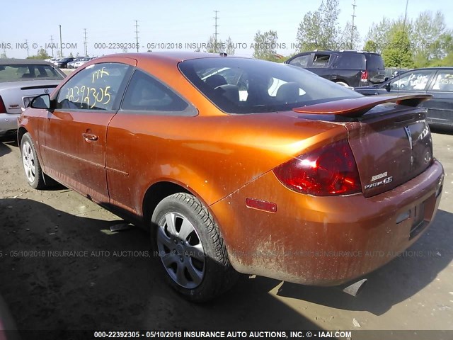 1G2AL15F077156138 - 2007 PONTIAC G5 ORANGE photo 3