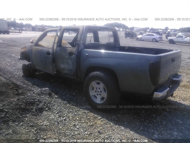 1GCDT136468283284 - 2006 CHEVROLET COLORADO GRAY photo 3