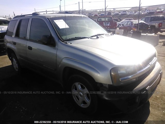 1GNDT13S432196942 - 2003 CHEVROLET TRAILBLAZER  TAN photo 1