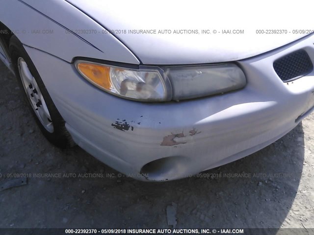 1G2WP5219WF312191 - 1998 PONTIAC GRAND PRIX GTP Gümüş foto 6