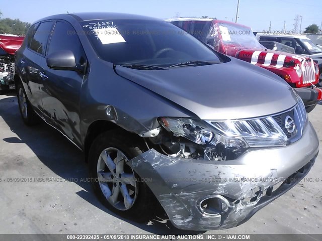 JN8AZ1MUXAW004363 - 2010 NISSAN MURANO S/SL/LE GRAY photo 6