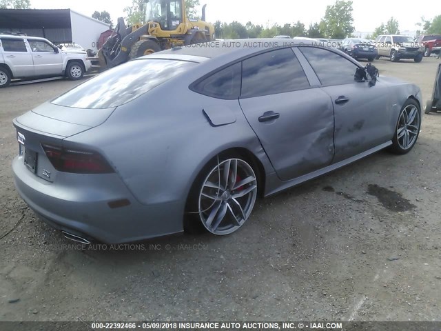 WAUWGAFC4GN073721 - 2016 AUDI A7 PREMIUM PLUS GRAY photo 4