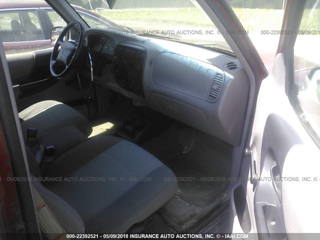 4F4YR13V9XTM02038 - 1999 MAZDA B3000 MAROON photo 5