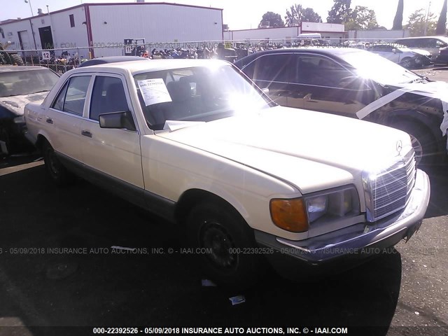 WDBCA32A2EA069550 - 1984 MERCEDES-BENZ 380 SE BEIGE photo 1