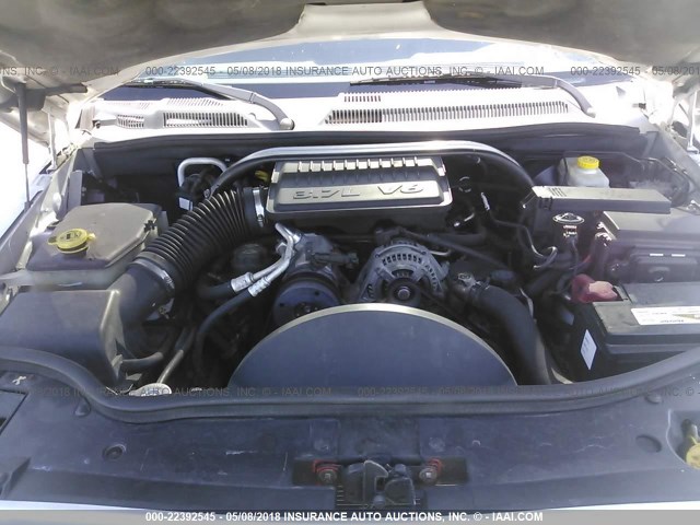 1J8HH48K96C130030 - 2006 JEEP COMMANDER ვერცხლისფერი ფოტო 10