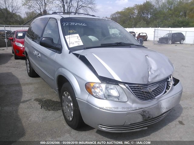 1C4GP44351B196285 - 2001 CHRYSLER TOWN & COUNTRY LX SILVER photo 1