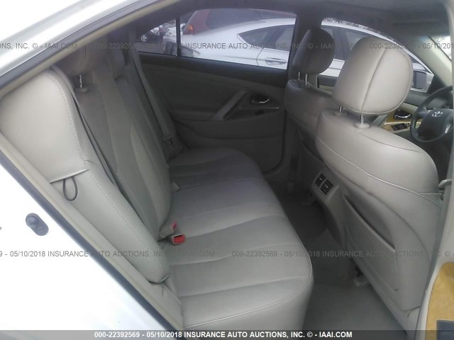 4T1BK46KX7U508610 - 2007 TOYOTA CAMRY NEW GENERAT LE/XLE/SE WHITE photo 8