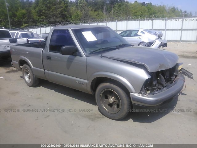 1GCCS1440Y8178658 - 2000 CHEVROLET S TRUCK S10 SILVER photo 1