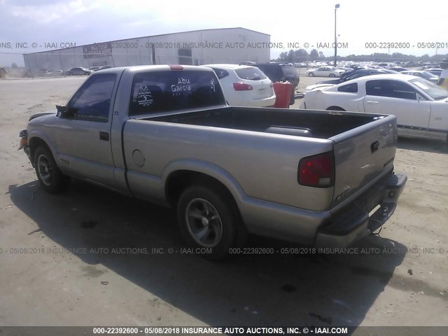 1GCCS1440Y8178658 - 2000 CHEVROLET S TRUCK S10 SILVER photo 3